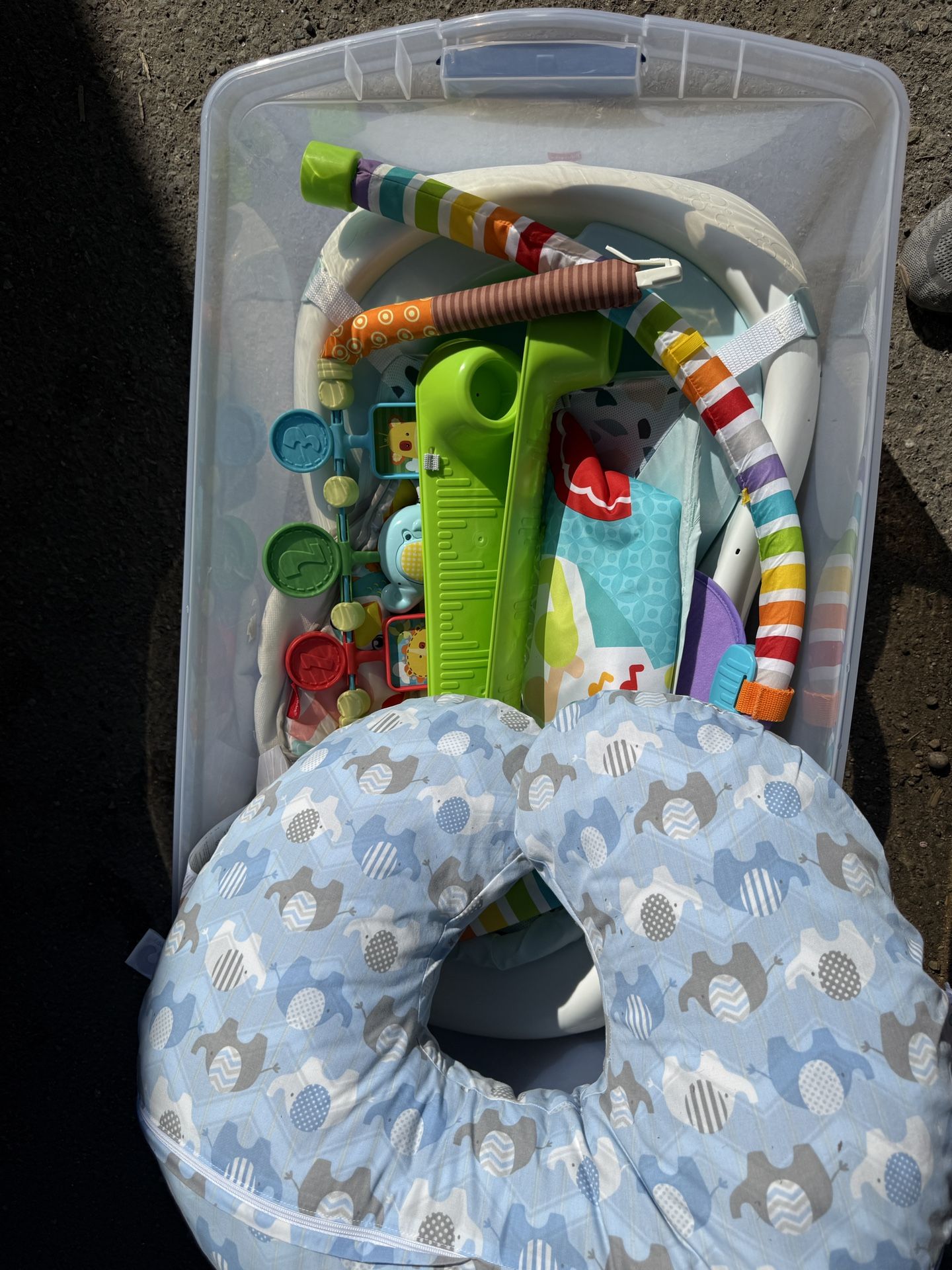 Baby Bath And Pillow Lot
