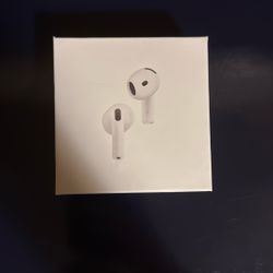 AirPods 4 Noise Cancellation White Case  Unopened 