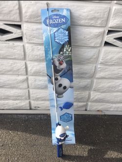 Disney Frozen Olaf Kids Fishing Rod 2'6" and Reel Shakespeare New