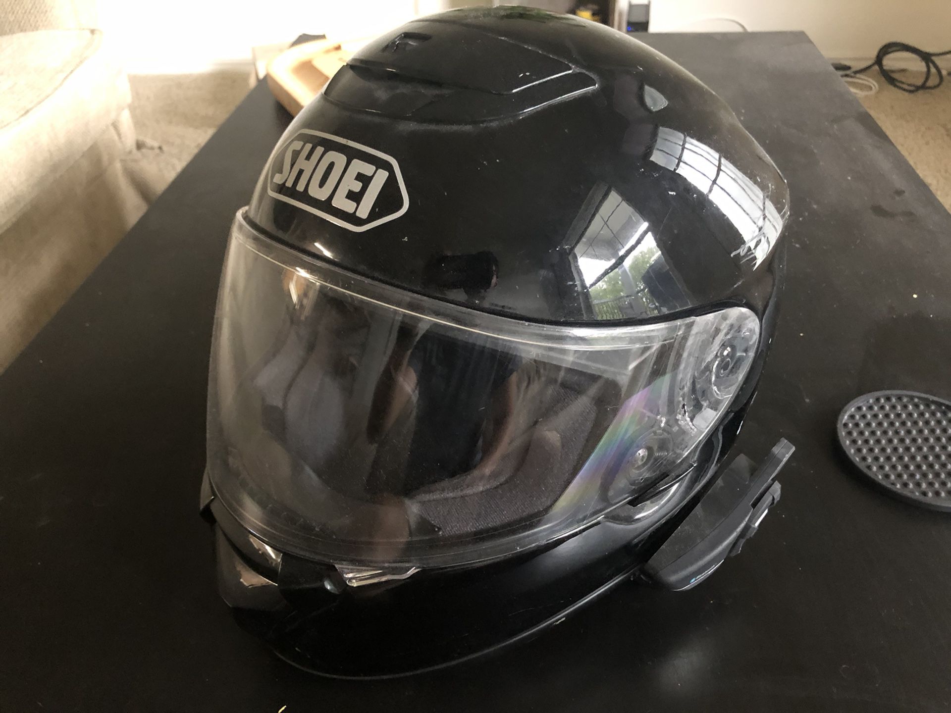 Shoei Snell Approved Used Motorcycle Helmet - Medium