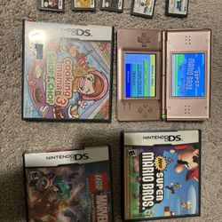 Nintendo Ds Lite + 8 Games (hablo Espanol)