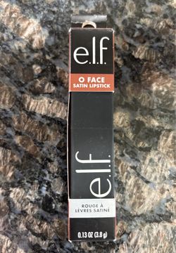 NEW ELF O FACE SATIN LIPSTICK IN DRIVE $5!