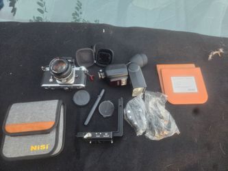Nikon camera and professional set up