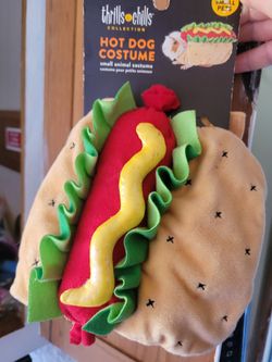 Hamster hotdog costume
