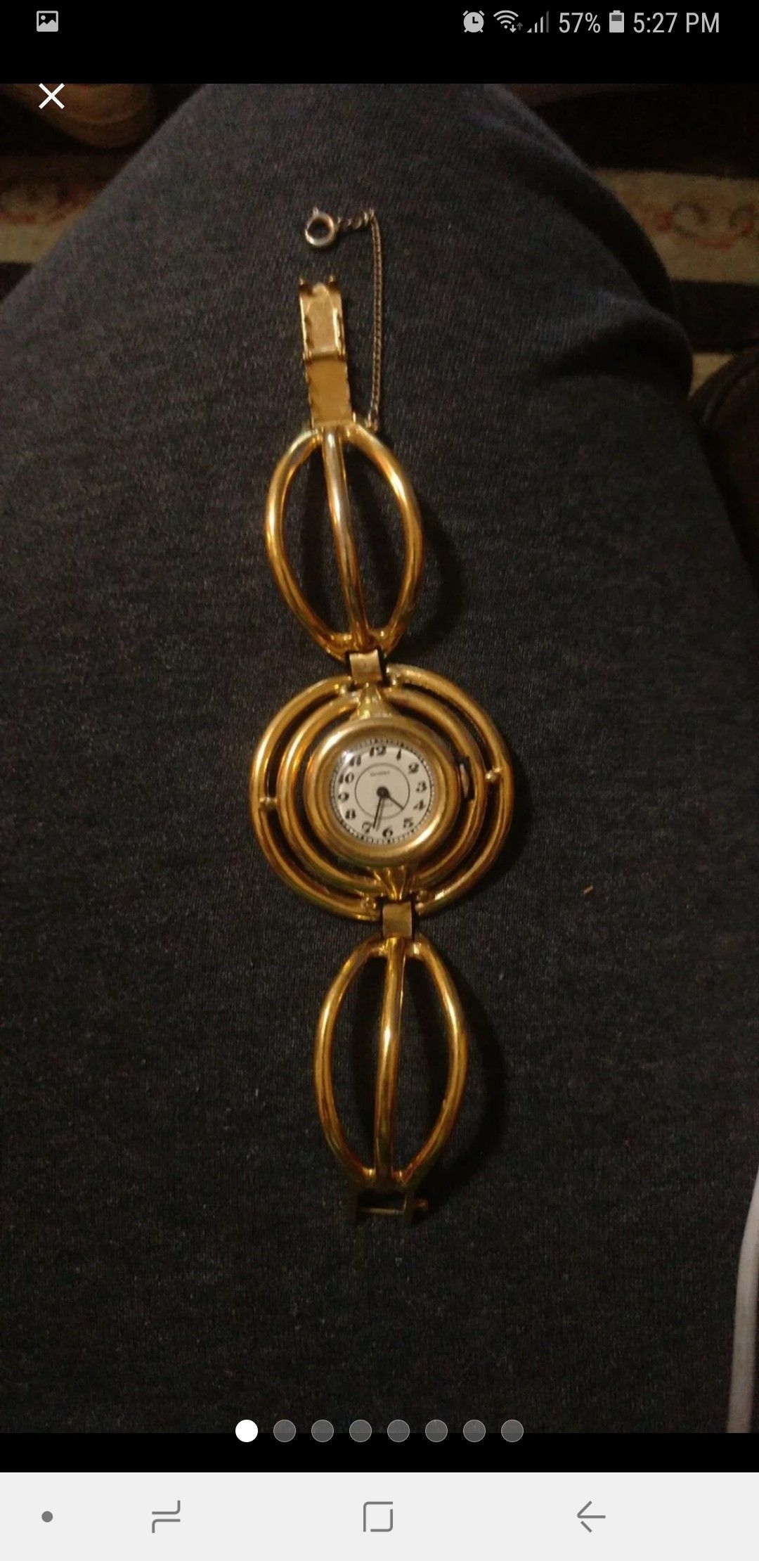 Vintage vendome watch bracelet