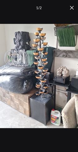 Waterfall fountain