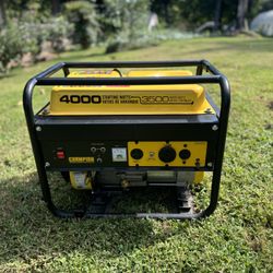 Champion Gas Generator 4000 Wattz 