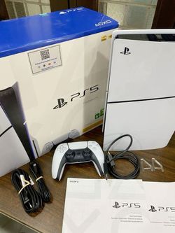 PlayStation 5 Gaming Console Bundle with Accessories and Games
