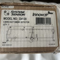 System Set Sensor Duck Mounted Smoke Detector