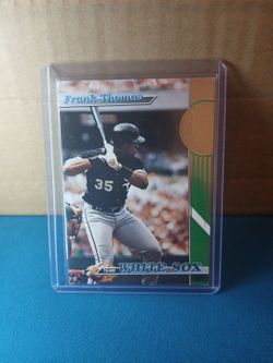 Frank Thomas White Sox Baseball Card