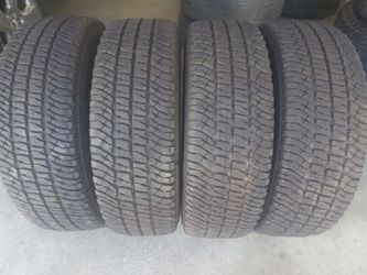 Set de 4 Llantas LT245 75 17 Michelin Nuevas