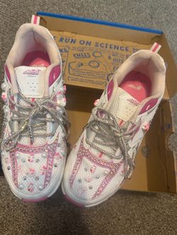 Avia 5000 Sneakers with Rhinestone and Pearl Embellishments