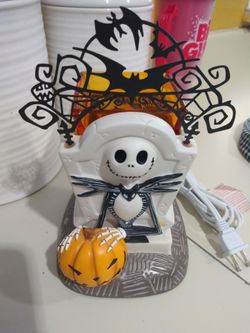 Scentsy Jack Skellington Pumpkin king Candle Warmer