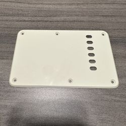 Back Plate For Fender Stratocaster Vintage White