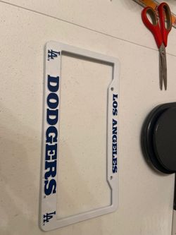 Los Angeles Dodgers linces plate