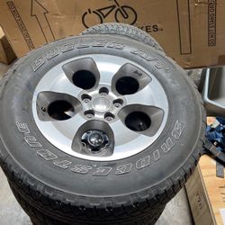 Jeep Rims And Tires  Wrangler Rubicon 