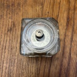 Antique Johnson&Johnson Clear Glass Dental Floss Dispenser