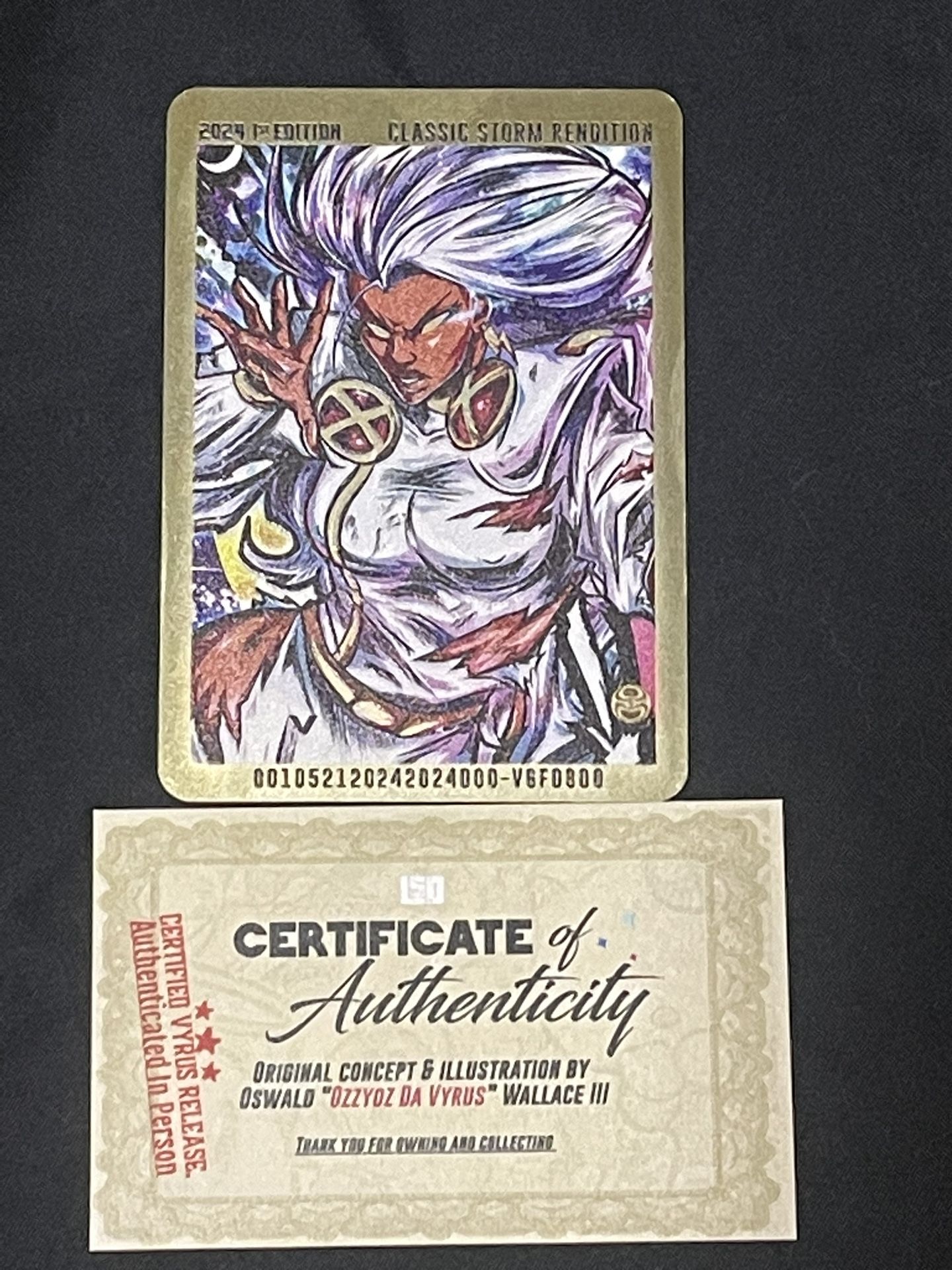 Storm Metal Trading Card