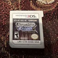 Professor Layton Vs Phoenix Wright Nintendo 3ds