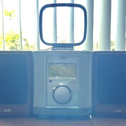 JVC FS-2000GD Radio AM/FM CD Ultra Compact Component Audio System 