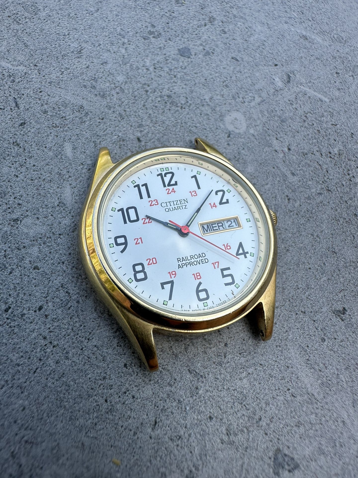 1988 Citizen Railroad Approved Watch