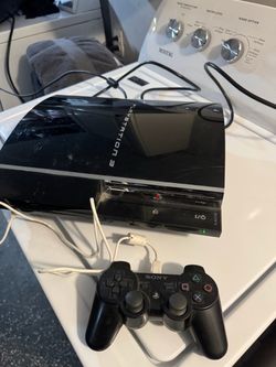 Sony PlayStation 3 PS3 320GB CECHE01 Backward Compatible 1 Controller