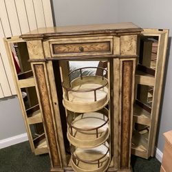 Armoire with Mirrored Doors