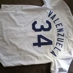 Fernando Valenzuela Dodgers Jersey 