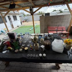 decorations and more, new and used, in perfect condition with just a little dust, All for $150 obo