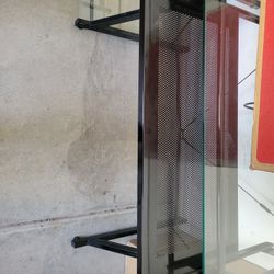 Modern Glass Black Computer Desk Table 