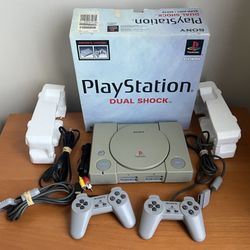 Official Sony PlayStation 1 PS1 Console Complete w Controller