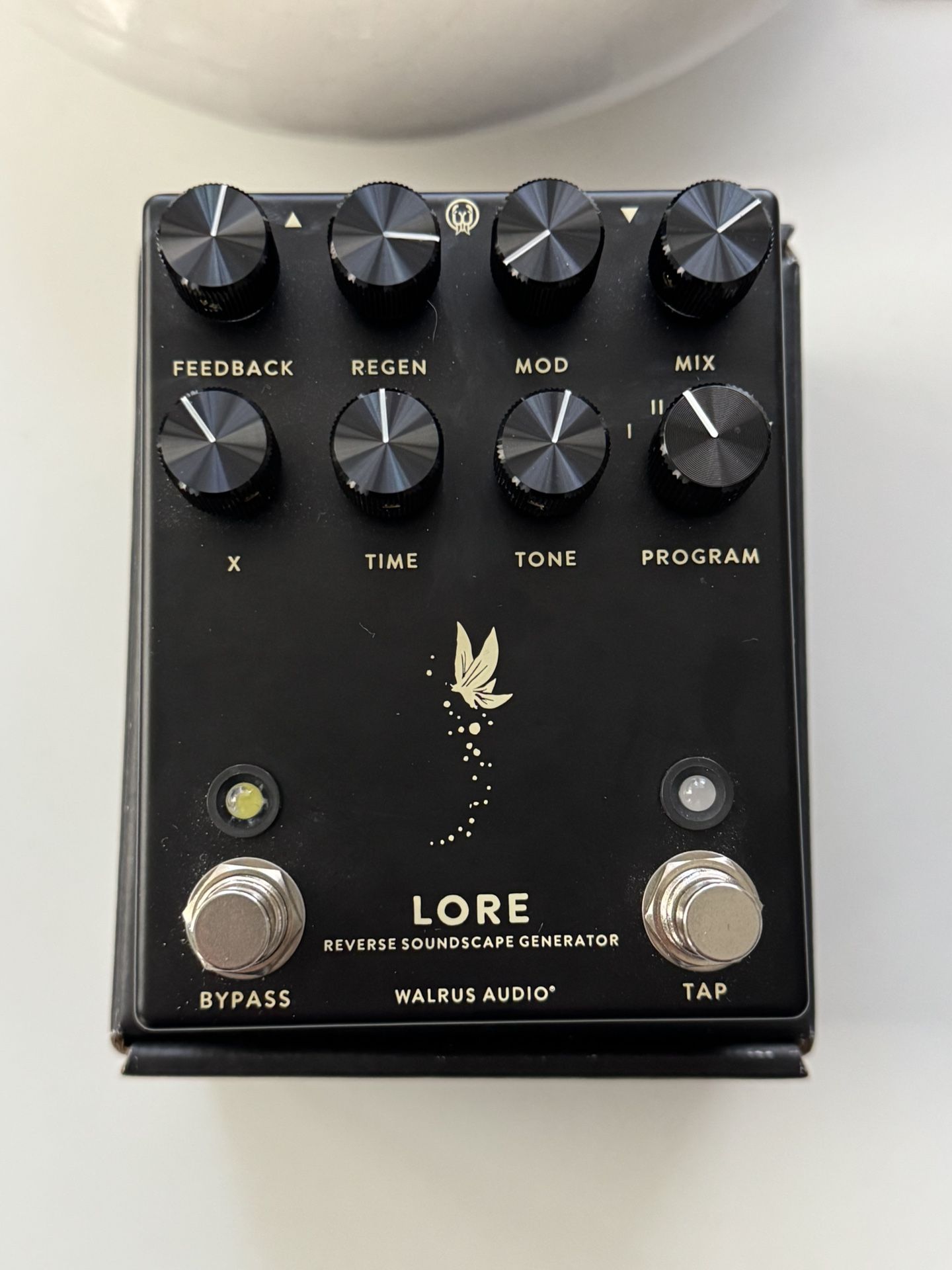 Lore Reverse Delay Reverb Pedal Walrus Audio