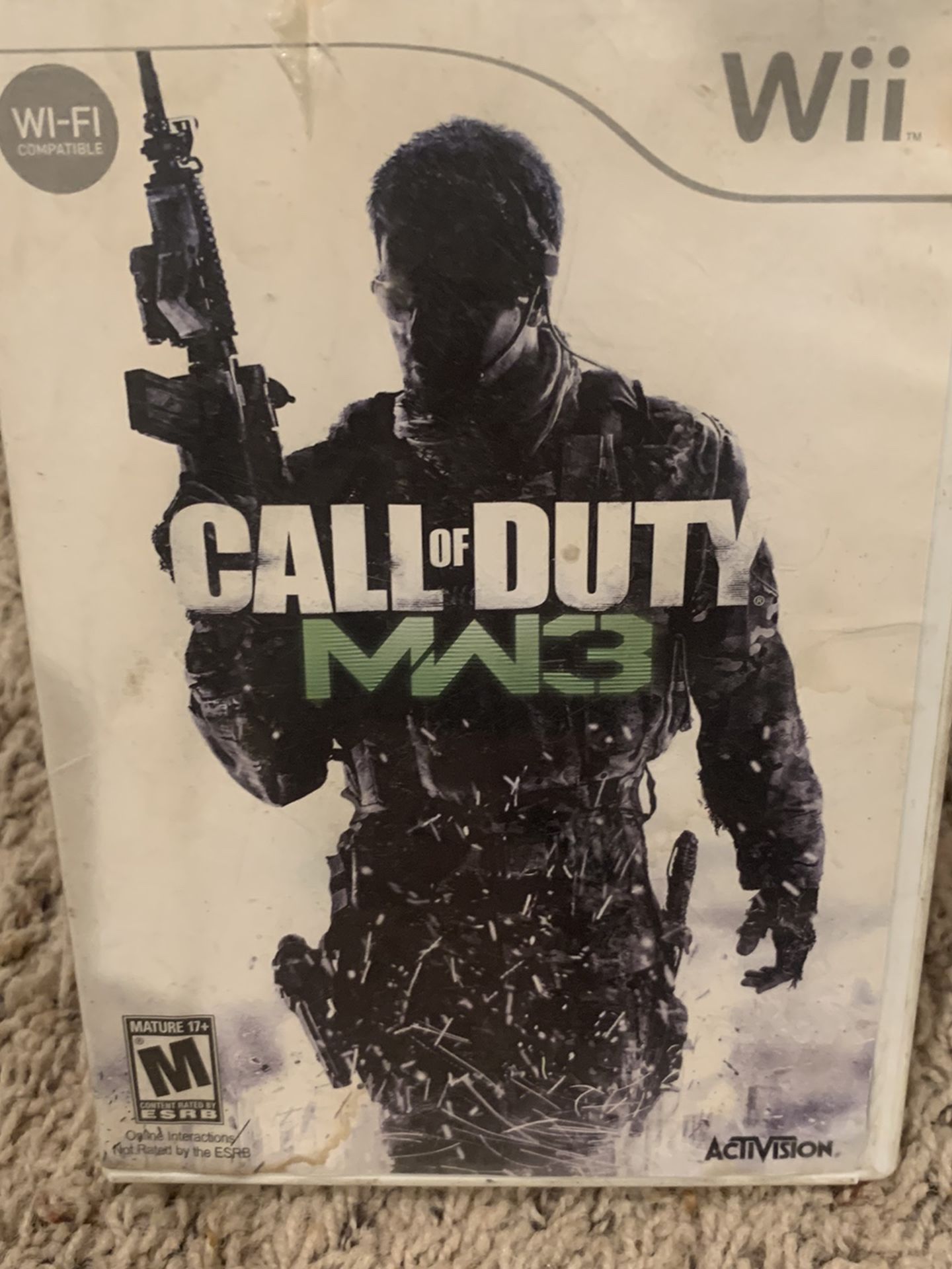 Nintendo Wii - Call of Duty Modern Warfare 3 MW3