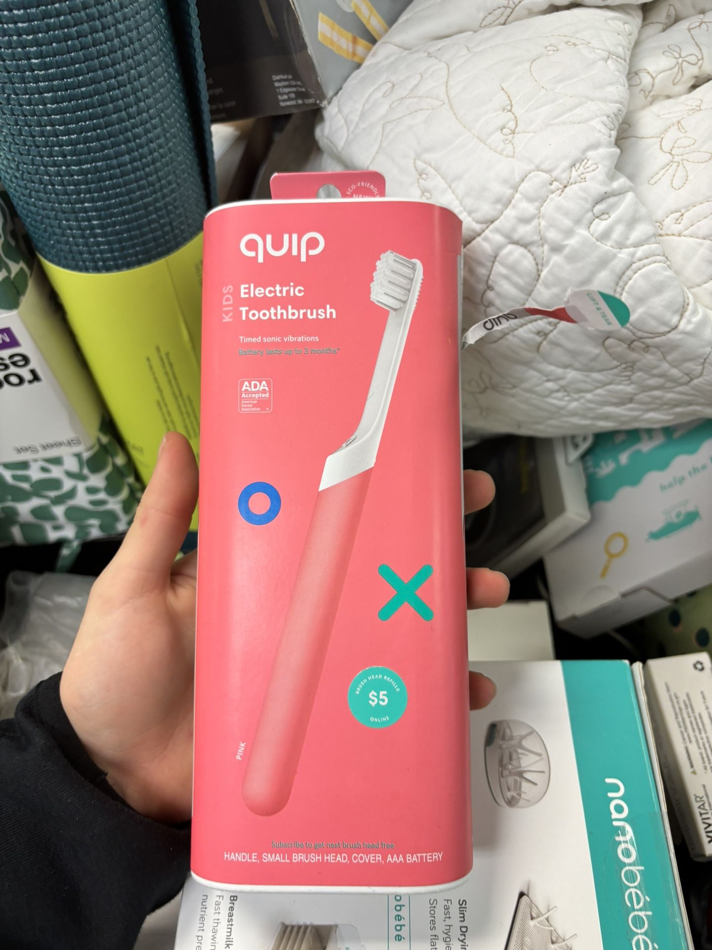 Quip electric toothbrush