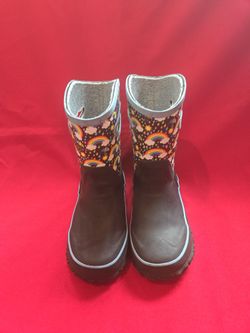 Size 9 Kids Neoprene Rain Boots