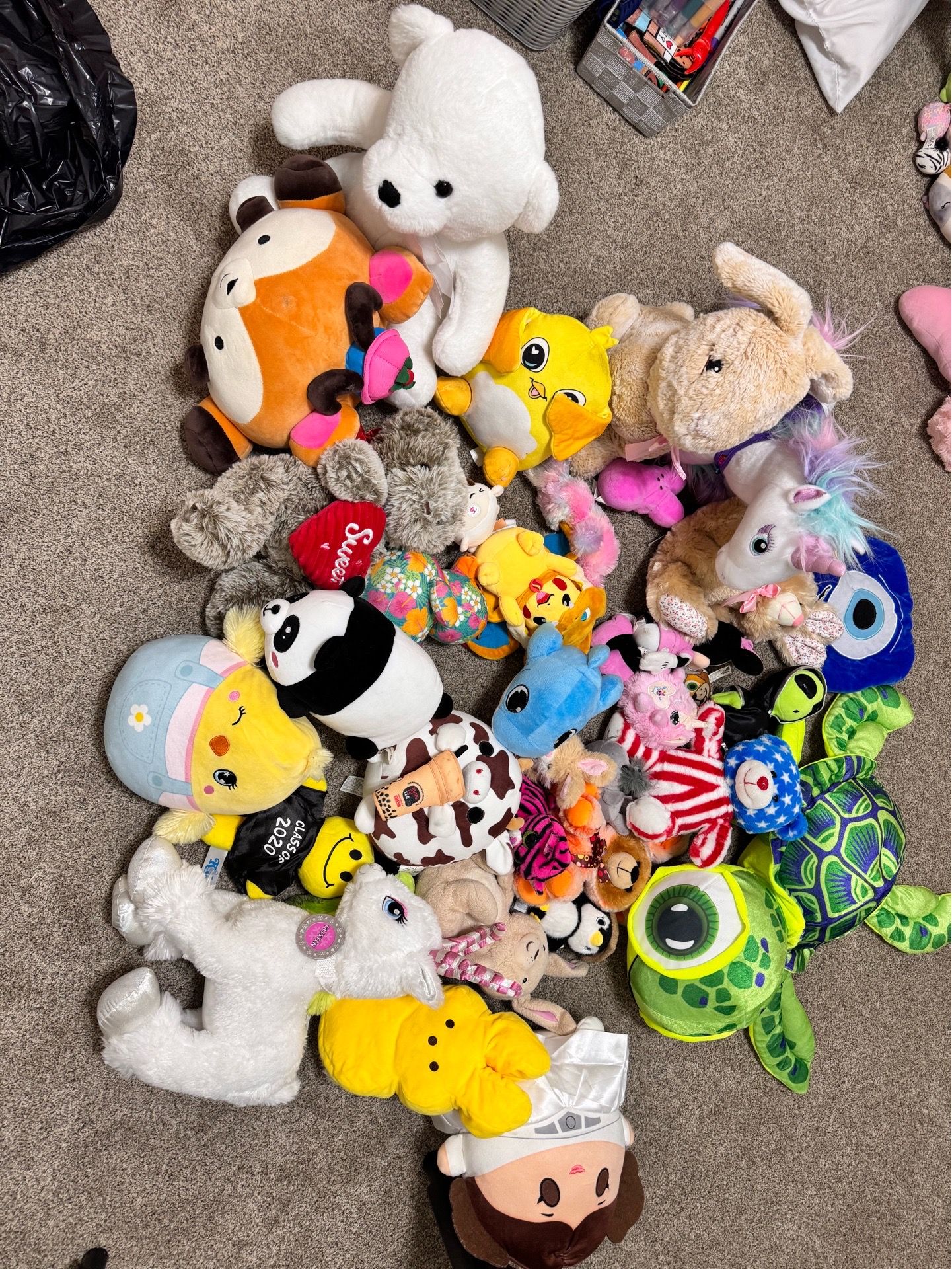Stuffed animals ,$ 20
