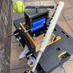 Bat Rolling For Softball And Baseball 