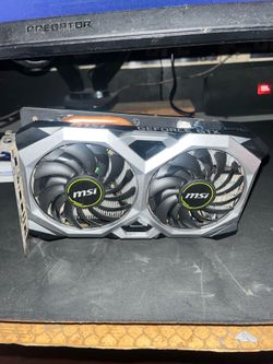 MSI GeForce 1660 6GB GPU