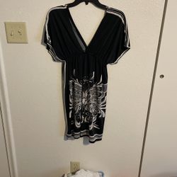 Black and White Dress