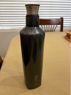 Brumate fifth glitter charcoal 25oz water bottle