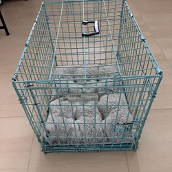 Dog Crate 24” With Bed 