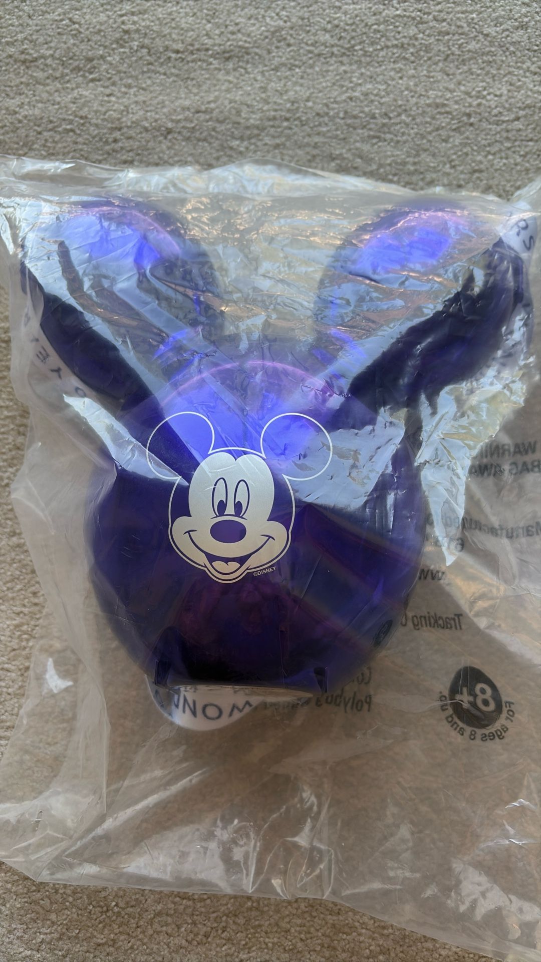 Disney 100 Years Purple Popcorn Bucket