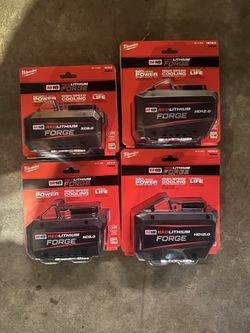 Milwaukee Forge Battery 8.0 And 12.0