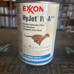 Exxon HYJET IV- A Plus Aviation Hydraulic Fluid