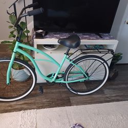 Beach Cruiser 26" Adult Bicycle Mint Green