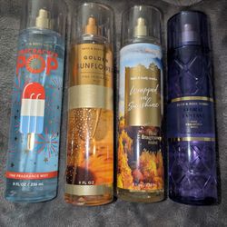 Body Spray Bath & Body Works