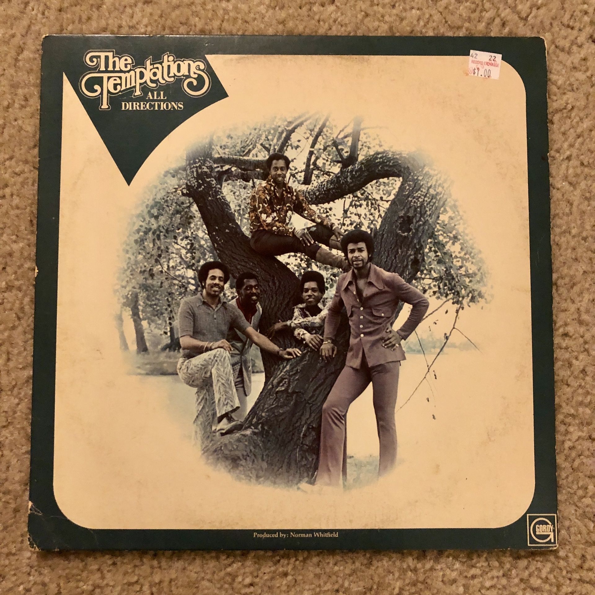 The Temptations All Directions Vinyl