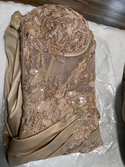 brand new champagne dress
