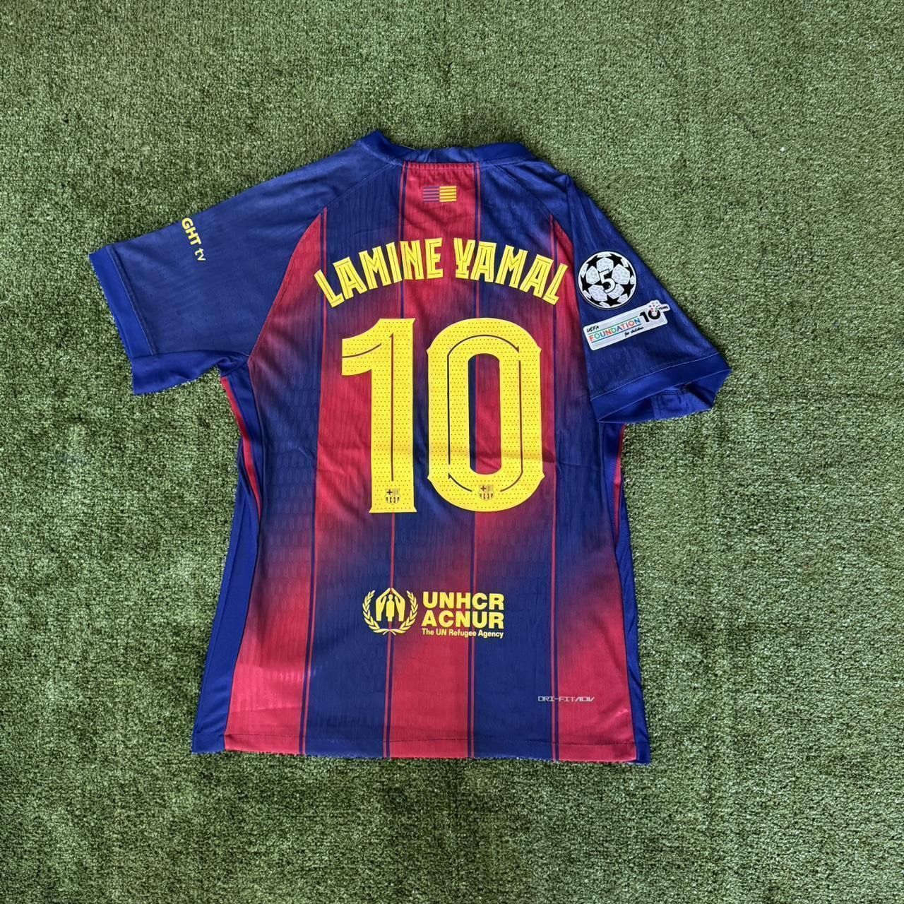 Fc Barcelona 25 / 26 Home Kit New Season Lamine Yamal #10 UEFA Champions League