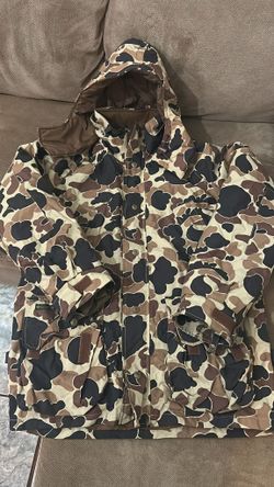 Vintage Columbia Duck Camo 3 In 1 Jacket Large